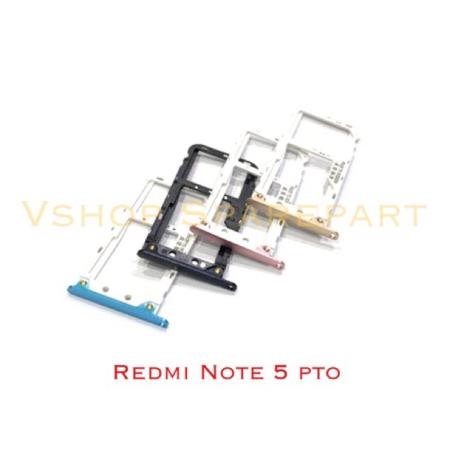 SIMTRAY - TEMPAT SIMCARD XIAOMI REDMI NOTE 5 PRO SIMCLOCK - SLOT SIMCARD