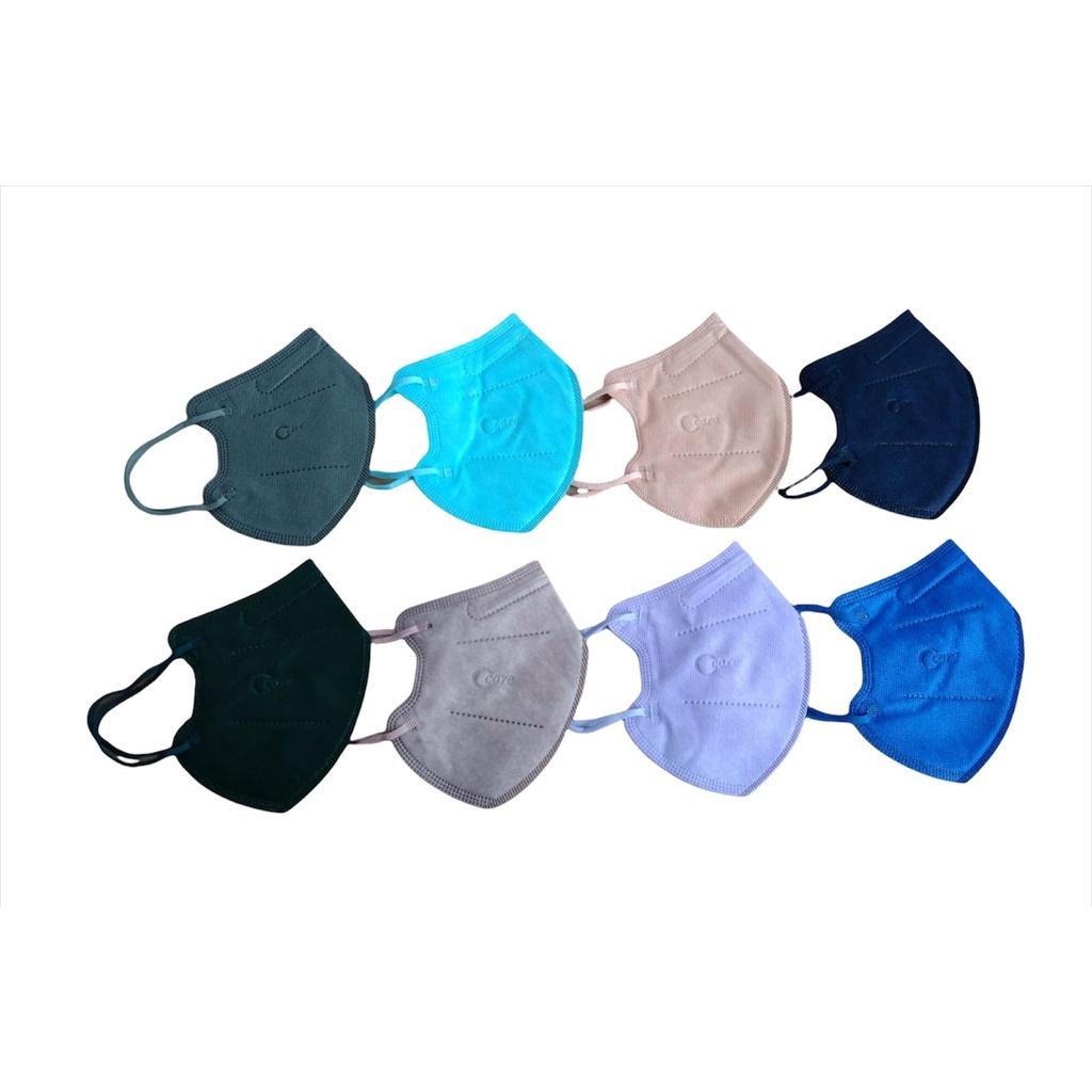 MASKER KN95 C-CARE WARNA WARNI 5PLY ISI 20 PCS