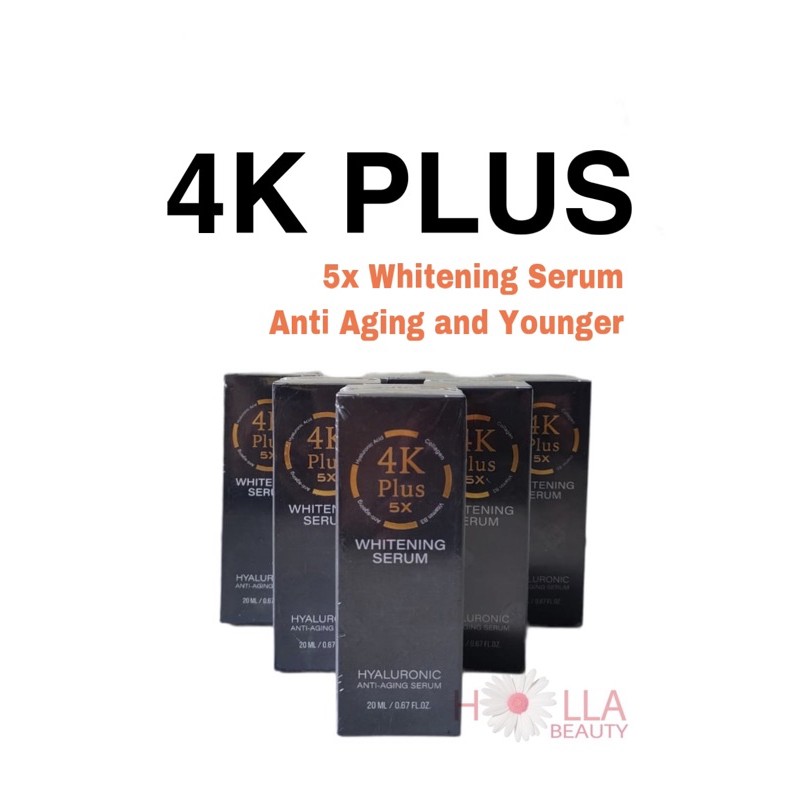 4K Plus 5x Whitening Serum (Original Thailand)