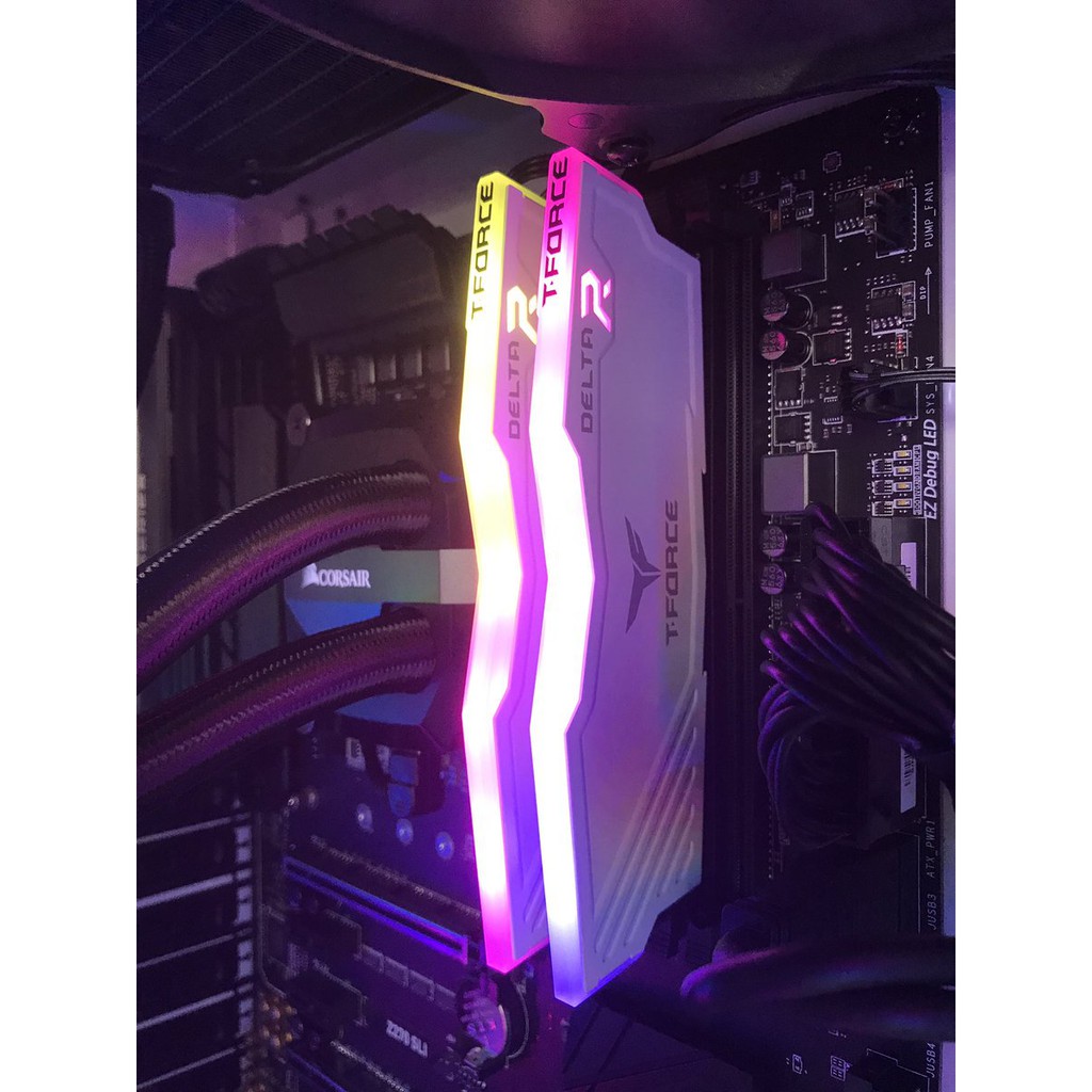 TEAM T-Force Delta RGB (2X8) PC-3200 16GB DDR4 kit 3200MHz