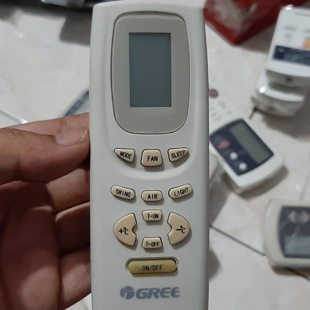 REMOTE REMOT AC GREE Y512F ORIGINAL ASLI