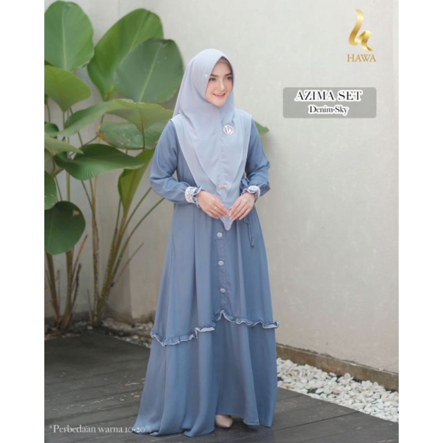 azima dress by hawa