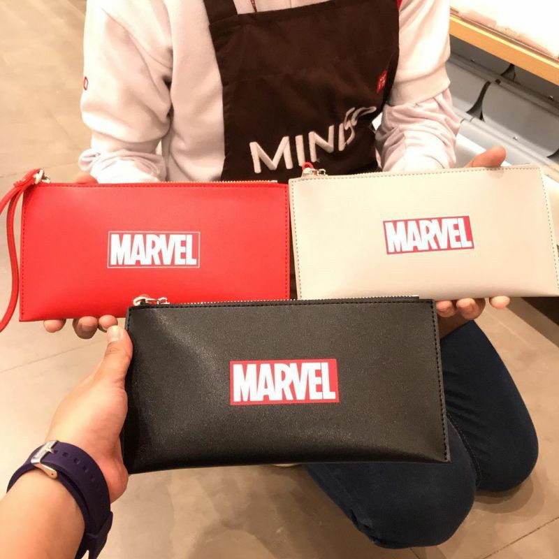Miniso official Marvel clutch bag / dompet miniso