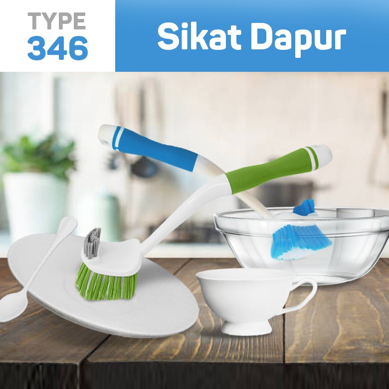 Bagus Sikat Pembersih Peralatan Dapur (Dish Brush) tipe 346