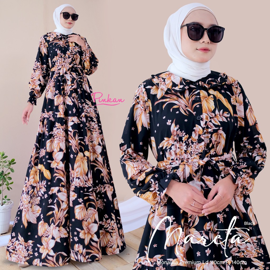 PINKAN GAMIS MARETA GAMIS CANTIK ORIGINAL PINKAN
