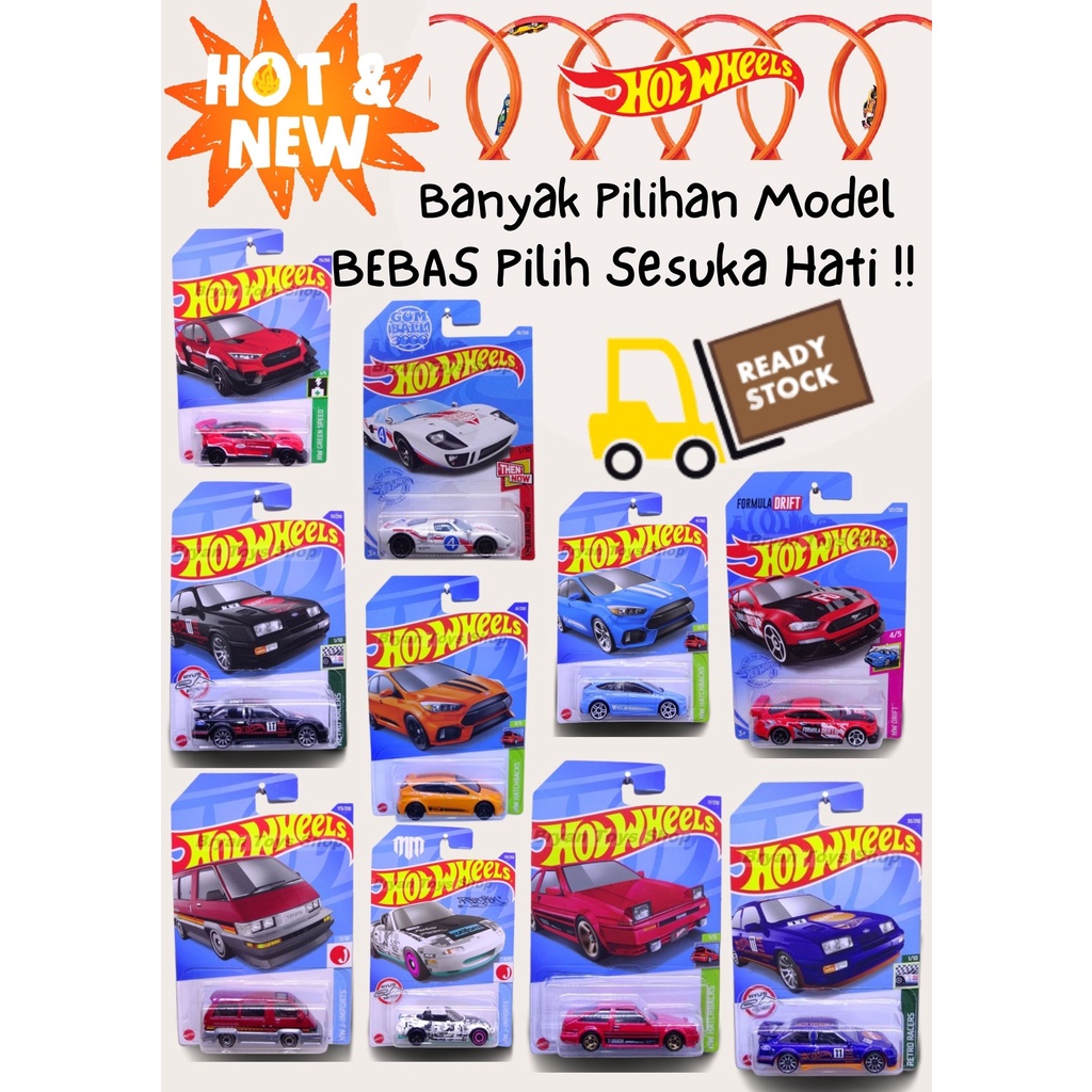 Hot Wheels Murah Original Bebas Pilih Varian Model Pagani McLaren Tesla REAL CAR