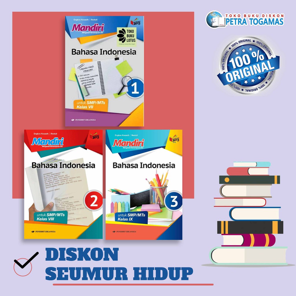

SERI MANDIRI BAHASA INDONESIA SMP/ERLANGGA