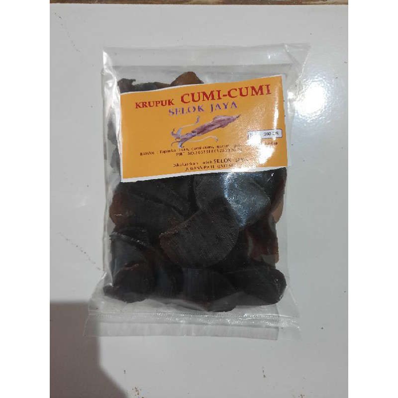

krupuk cumi hitam