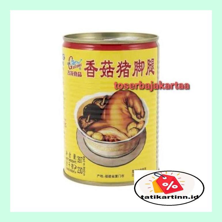 

T4Tksot Gulong Pork Leg With Mushroom / Kaki Babi Kaleng 397 Gr Sotytat