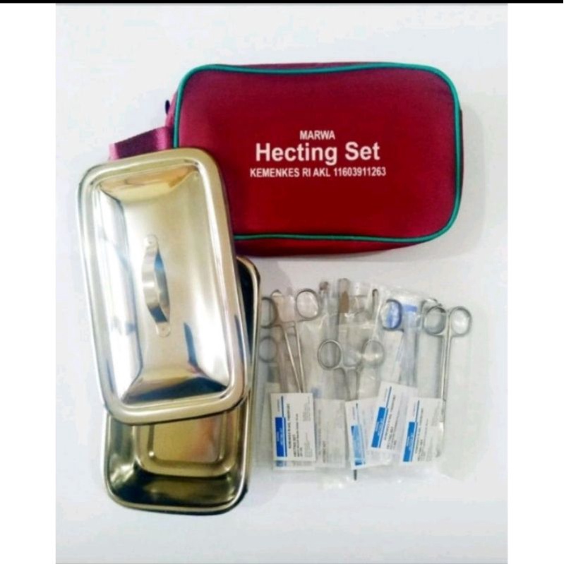 Hecting set marwa  / instrumen rawat luka hecting marwa