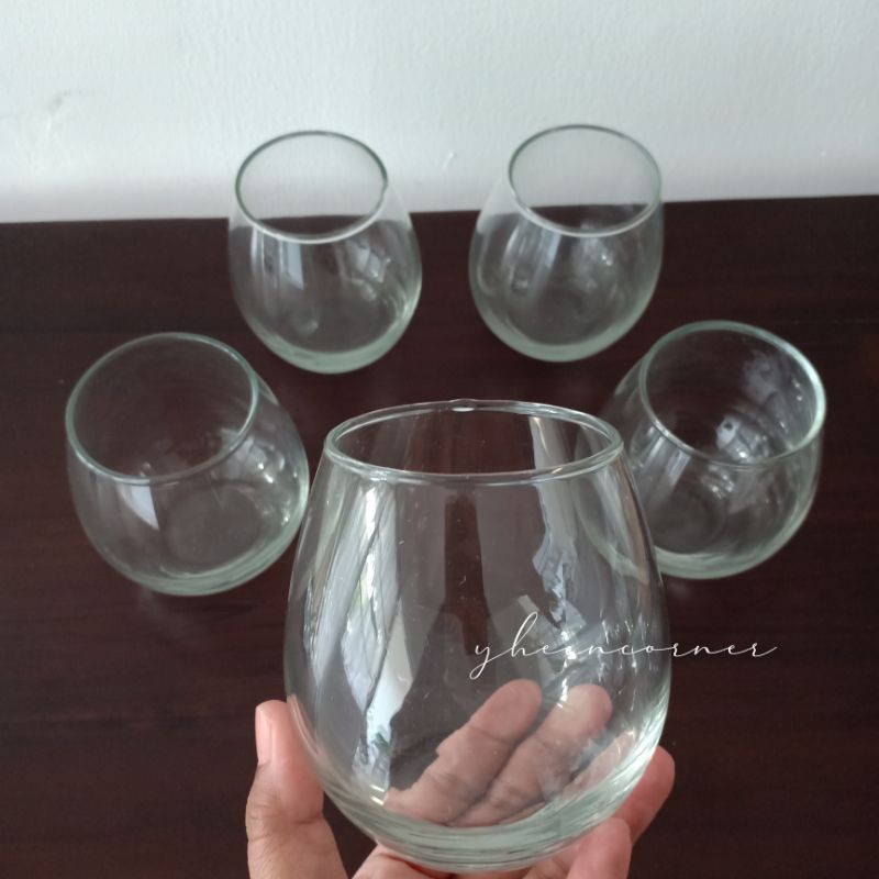 Bubble Glass Vase / Vas Bubble / Vas Kaca Mangkok