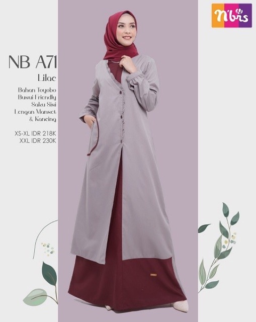 READY STOK! ORI GAMIS NIBRAS NBA71 NBA 71 TOYOBO NB A71