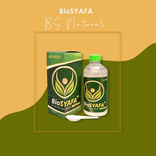 BIOSYAFA – BS NATURA OBAT PROBIOTIK MENGOBATI BERBAGAI MACAM PENYAKIT SUPLEMEN DAYA TAHAN TUBUH