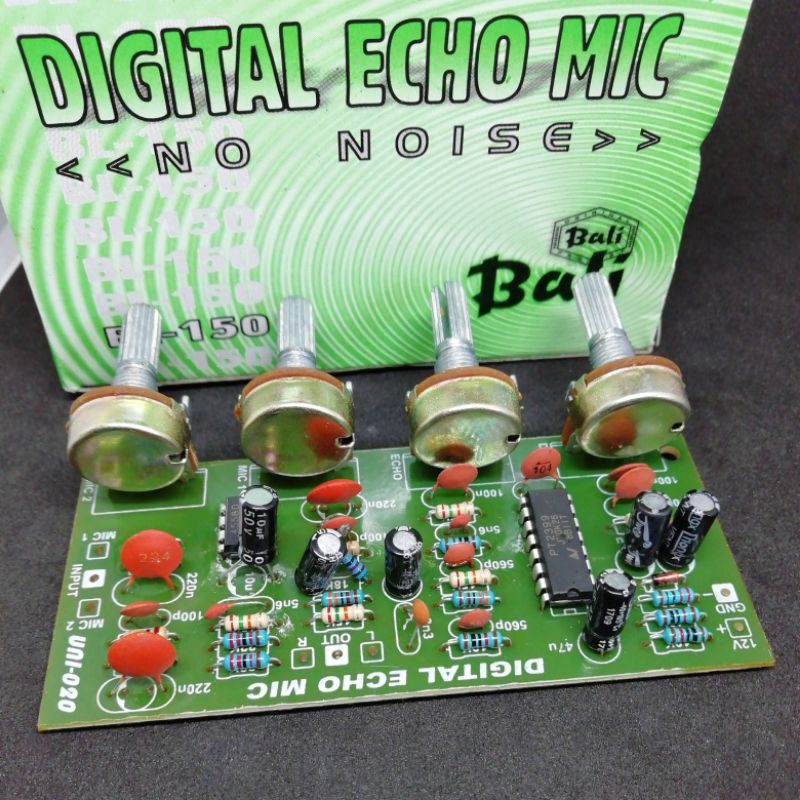 DIGITAL ECHO MIC BALI BL-150 HIJAU