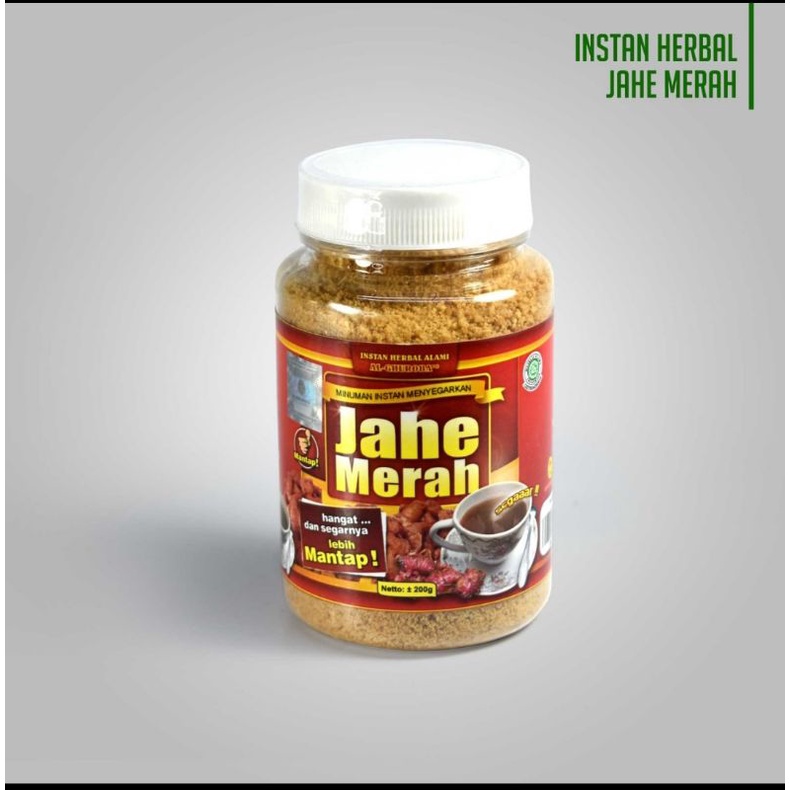 

Bubuk Jahe Merah kemasan 200 gr