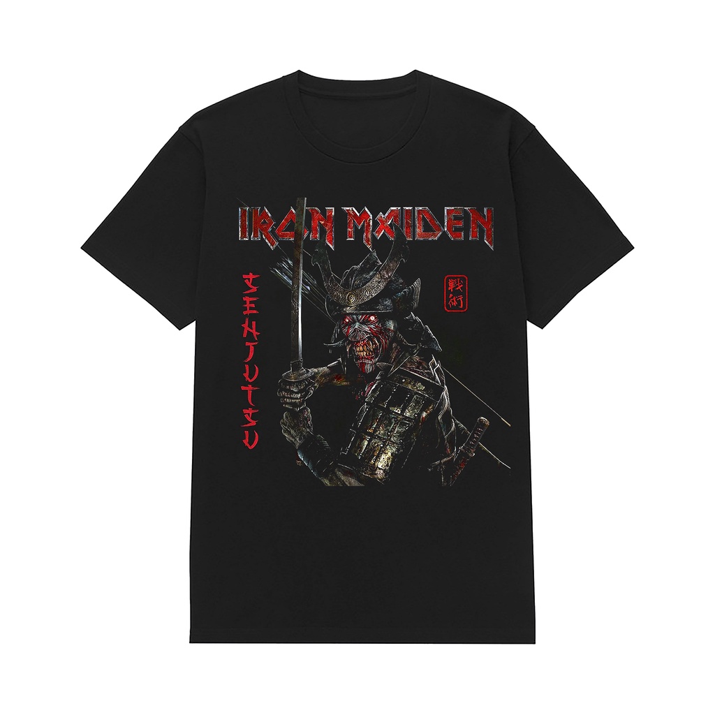 Rocknroll T-shirt Band Iron Maiden Senjutsu