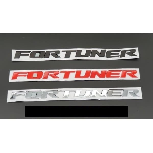 Hood Emblem Fortuner