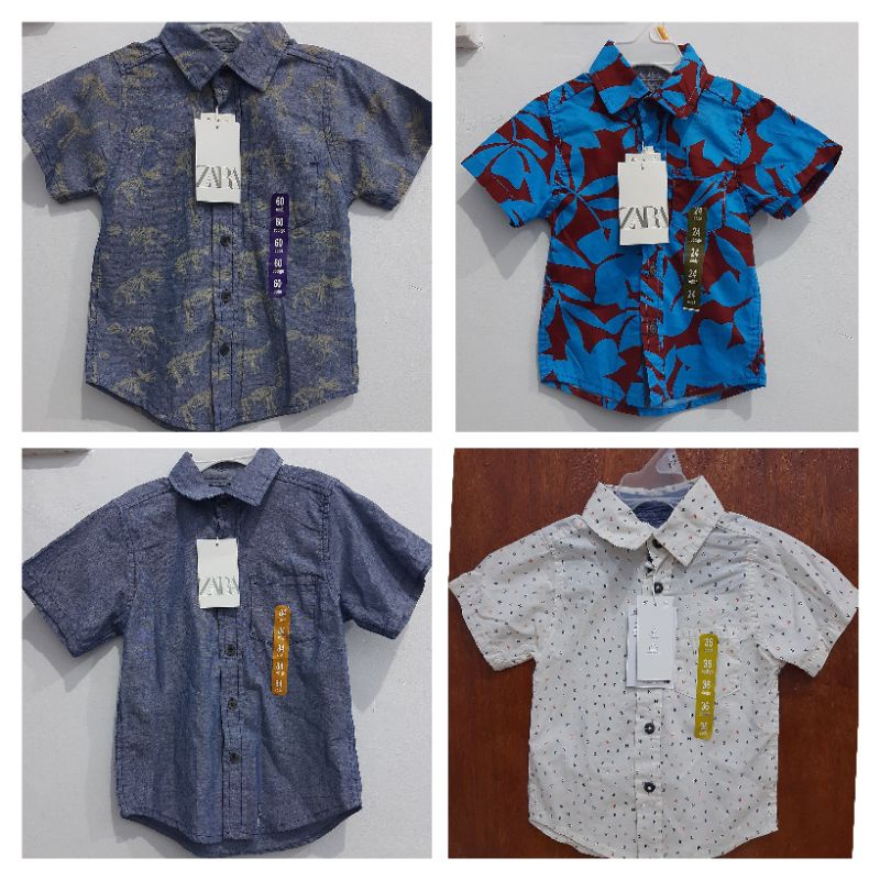kemeja anak laki² zara