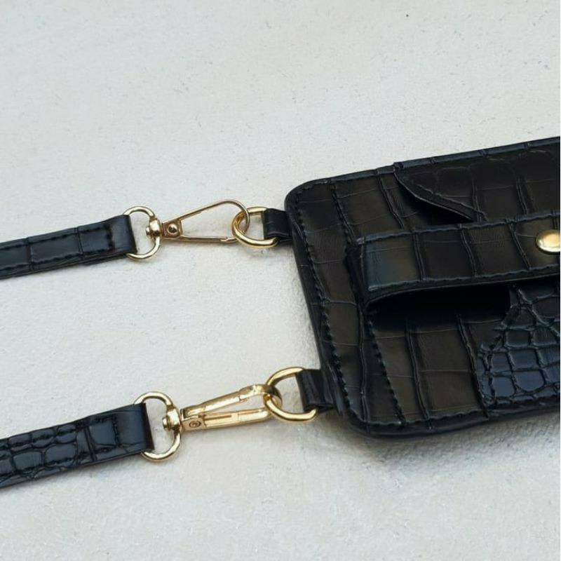 Terbaru - SLINGPHONE BAG CROCO / TAS SELEMPANG WANITA HP / TAS HP WANITA MULTIFUNGSI - Tasready #0076