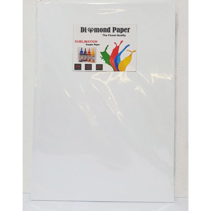 

KERTAS SUBLIM / TRANFER PAPER SUBLIM DIAMOND UKURAN A4 100LEMBAR 100GS