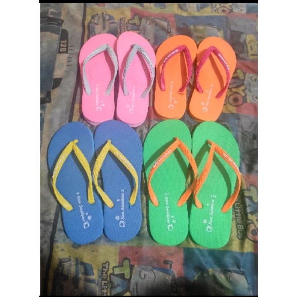 Reseller 6 pasang sandal sun swallow