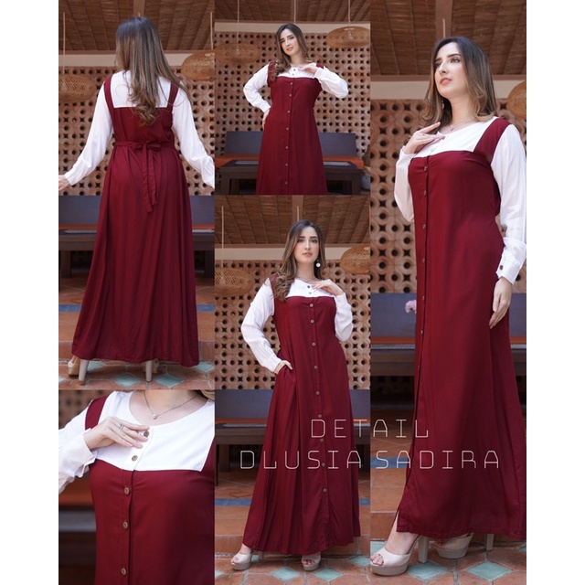 Daster Arab Dress Dlusia SADIRA Original