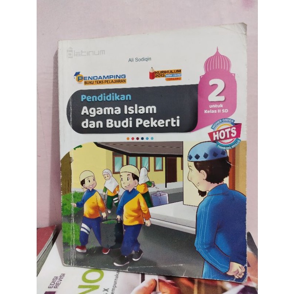 buku agama Islam/pendidikan agama Islam dan budi pekerti kelas 2 sd/II SD platinum hots