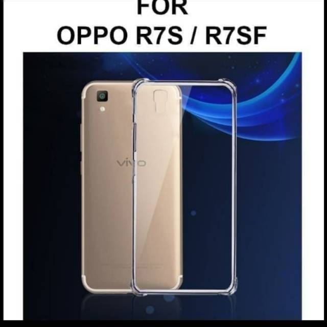 Anti Crack OPPO R7S/R7SF Soft Case Bening anti shock silicon casing