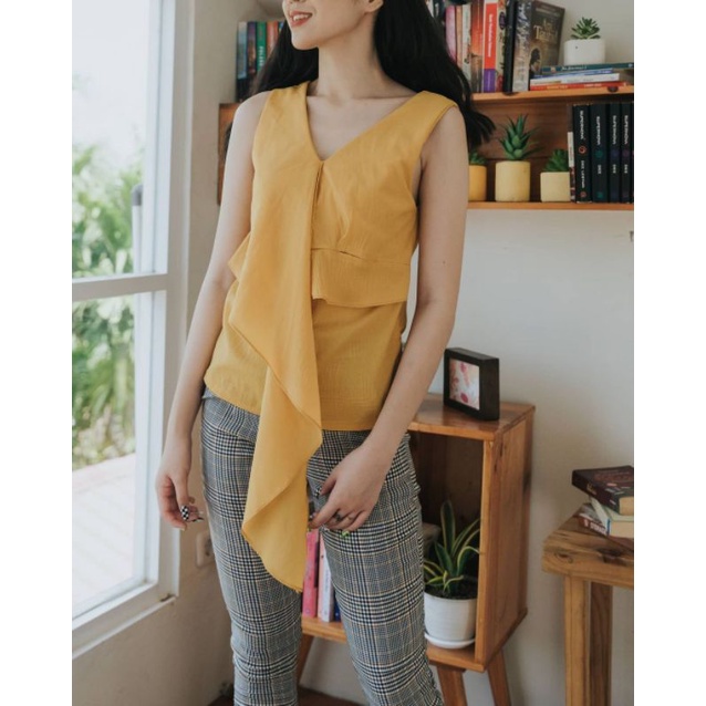 READY ANYA FLARE TOP BAJU WANITA FASHION MURAH BKK