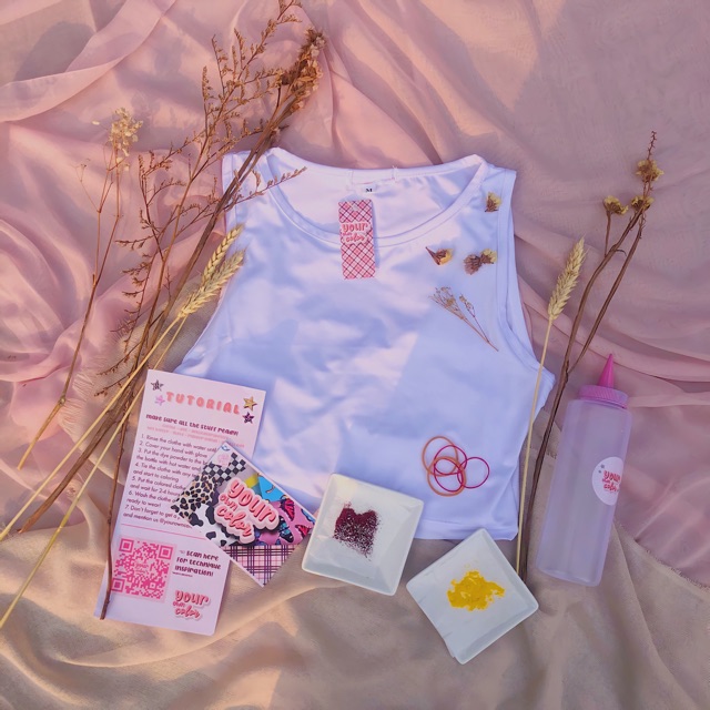TIE DYE KIT (paket tie dye)  - TANKTOP