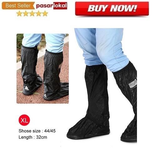 Cover Shoes | Cover Sepatu Pelindung Sepatu Rain Cover Hujan Sepatu Size Xl