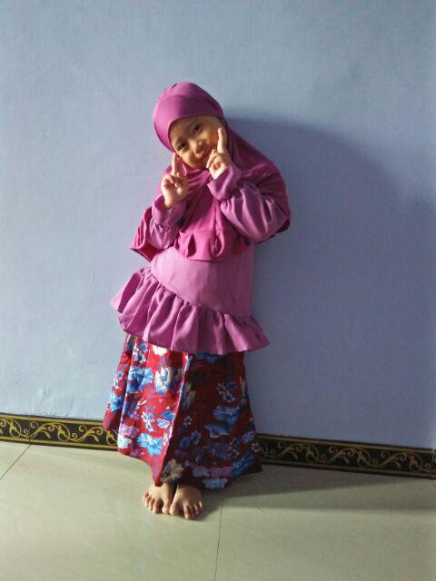 Paku Payung | Ready Set Rok Katun Size Xl (7-8y)- (srk)