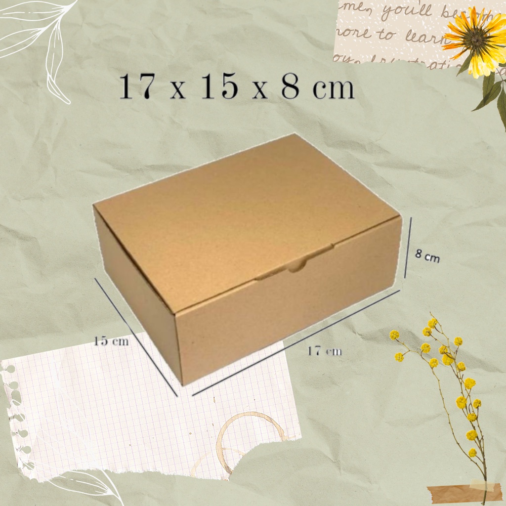 

Kardus Box Die Cut 17x15x8 (MIN ORDER 3 PCS) Packing Produk / box kue / box toples nastar