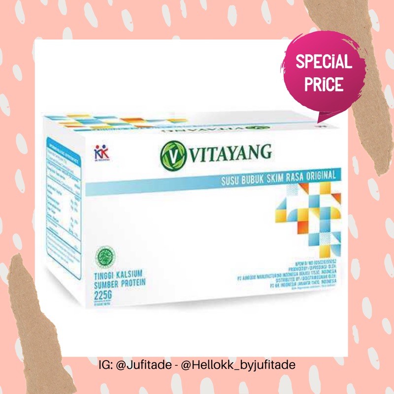 

VITAYANG SUSU SKIM BUBUK COLOSTRUM NEW FORMULA