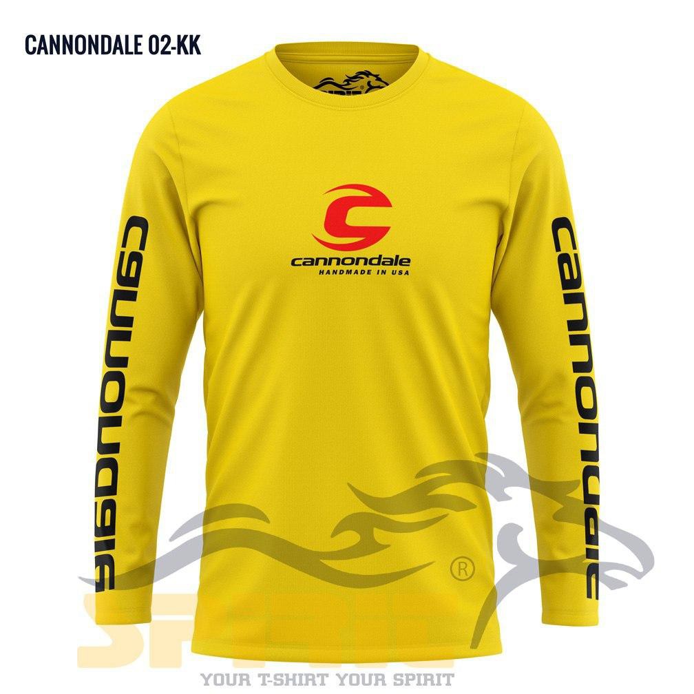 KAOS SEPEDA CANNONDALE 02 LIPAT MTB THRILL GOWES PRIA LENGAN PANJAG BIG SIZE JUMBO