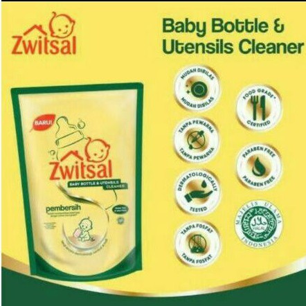 Zwitsal Baby Bottle &amp; Utensil Cleaner 425ml / Zwitsal Sabun Cuci Botol Bayi 425ml