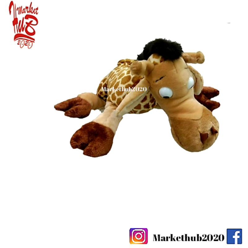 Boneka Kuda Malas Sedang Duduk|Boneka Kuda Pony Mini