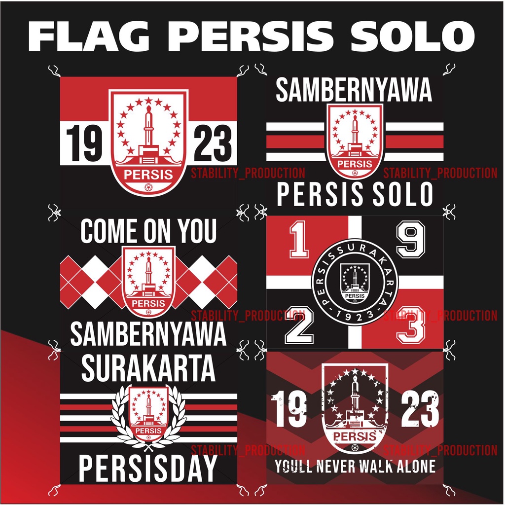 Jual Flag Bendera Persis Solo Stability Shopee Indonesia