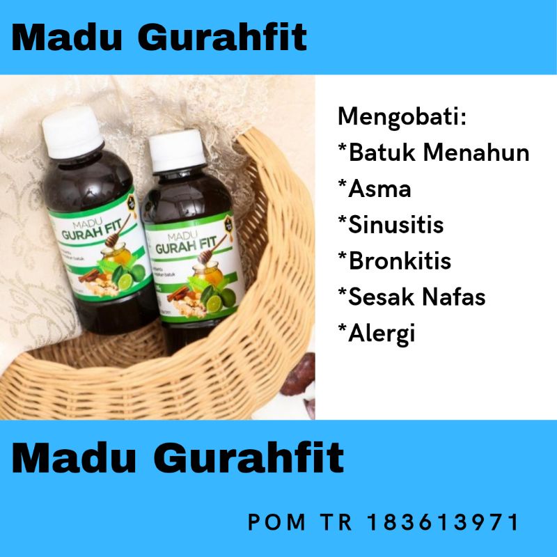

Madu GurahFit Mengatasi Bronkitis Sinus Radang Tenggorokan Batuk Menahun