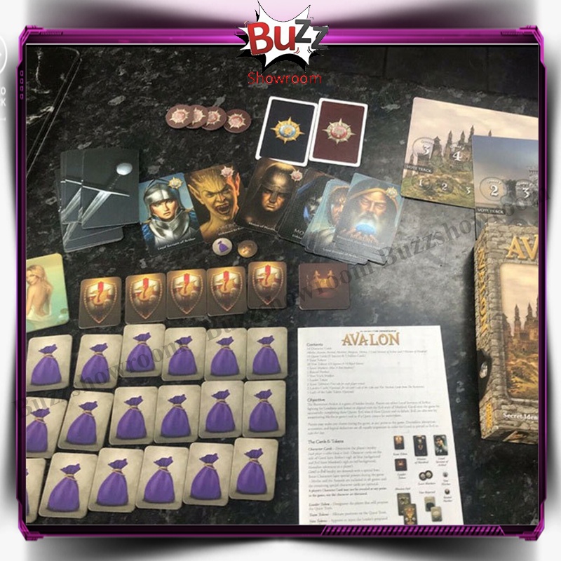 Avalon the resistance game card board Indie games English