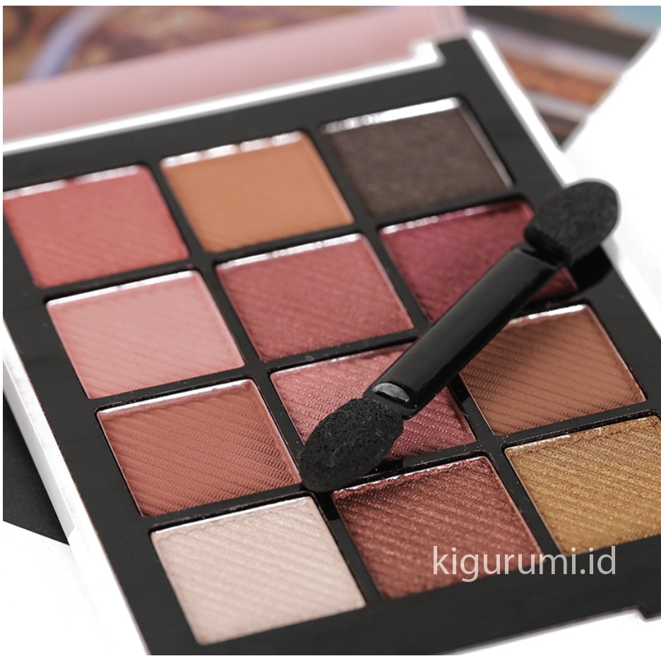 LAMEILA 12 Colors Eyeshadow Glitter Matte Palette Color Shimmer Matte Eye Shadow LA124