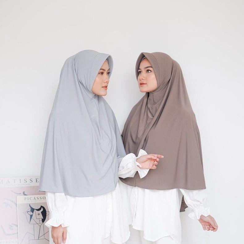Hijab Bergo Jersey Hamidah (Xl)