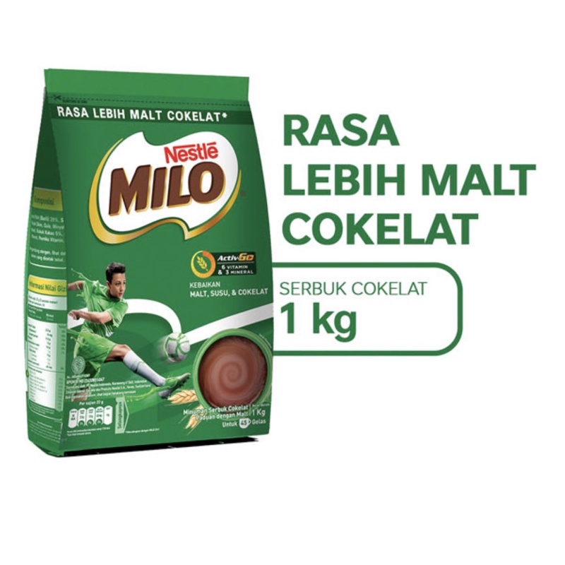 

Special Edition MILO Cokelat 1kg-800gr