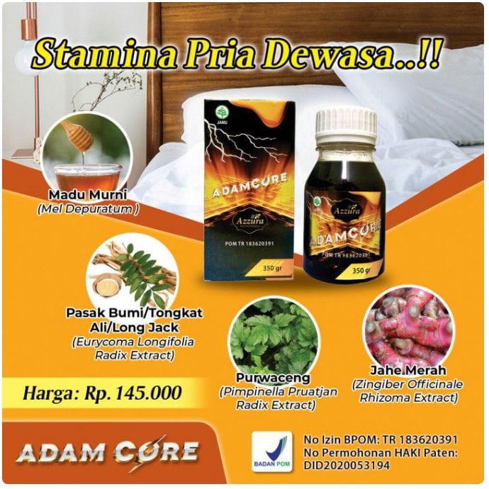 

Madu Herbal Adam Core Azzura 350 gr
