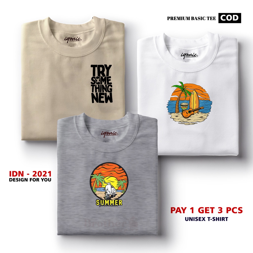 BUY 1 OR 3 PCS ( PROMO COD ) BROTHER STORE / Kaos Distro100% Catoon Combed 30s / ArticelSPT