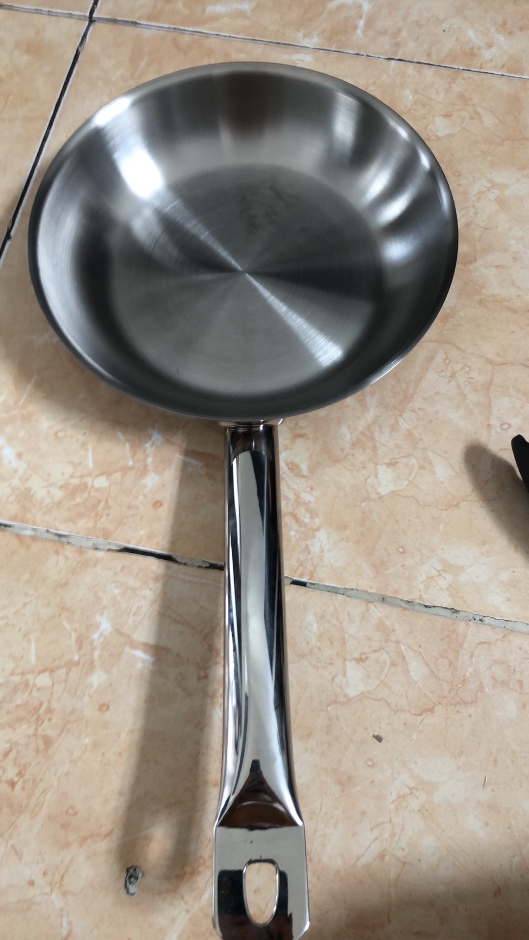 Bima Chefs Bp1901524 Frypan Stainless 3 Ply 24cm Wajan Frypan Stainless 304