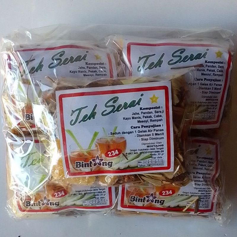 

TEH SERAI CAP BINTANG