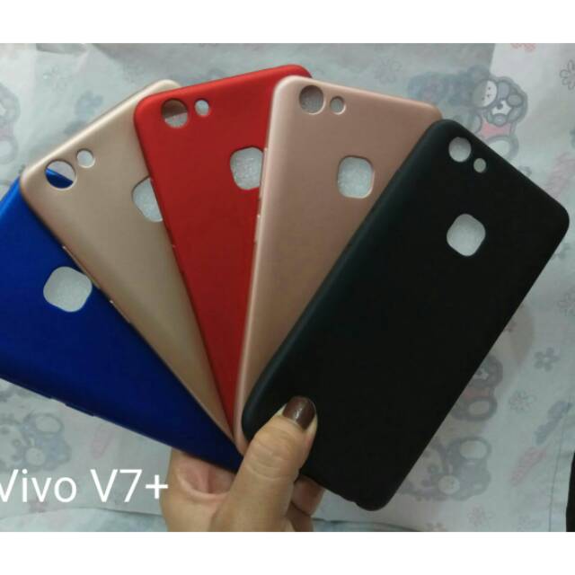 Case emerald vivo V7 plus original baby skin premium