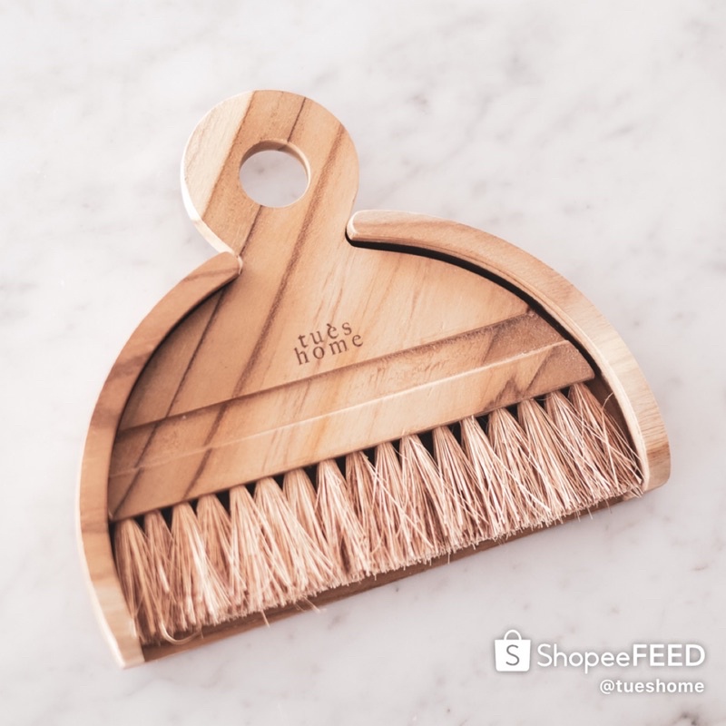 Dustpan - Sapu Pengki Kayu Mini