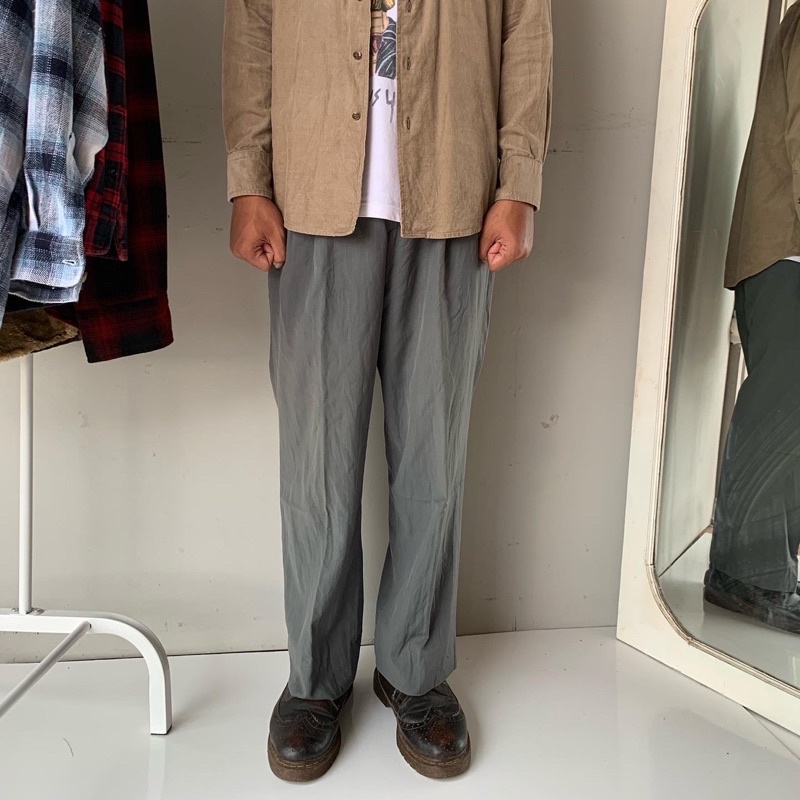 Celana Panjang Pria (Cambridge Trousers Pants warna asli olive) Size 29/30